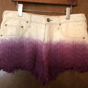 Free People Denim Cutoff Shorts